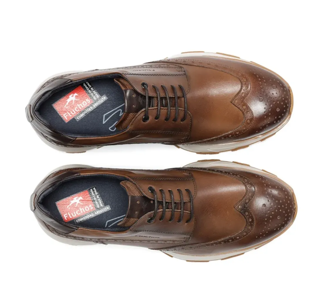 Hombre Fluchos WALTER F2080 Zapato Marrón