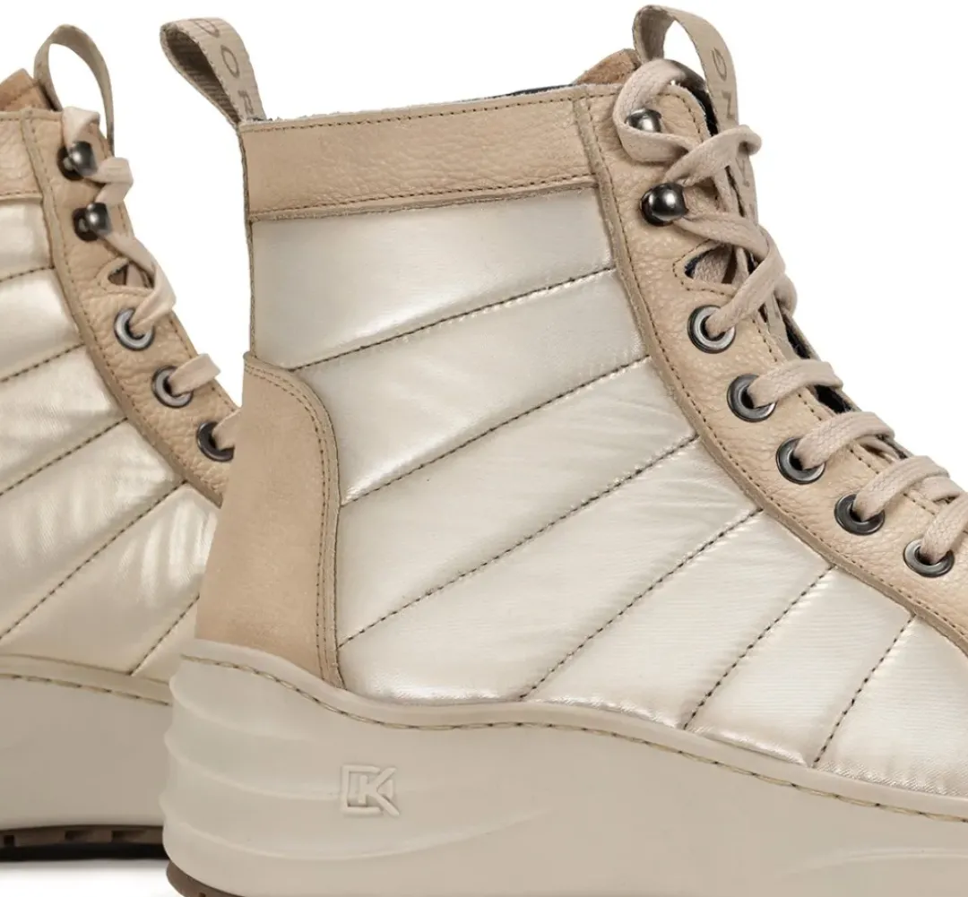 Mujer Fluchos WINTER D8950 Botín Beige