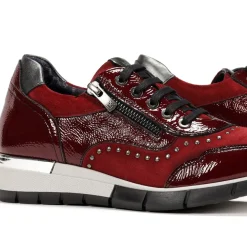 Mujer Fluchos XANET D8680 Deportivo Burdeos