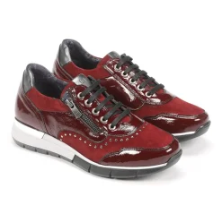 Mujer Fluchos XANET D8680 Deportivo Burdeos