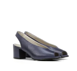 Mujer Fluchos XIA D8210 ZapatodeTacón Azul