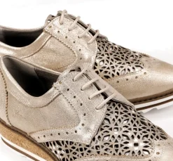 Mujer Fluchos YAIZA D7878 Zapato Beige