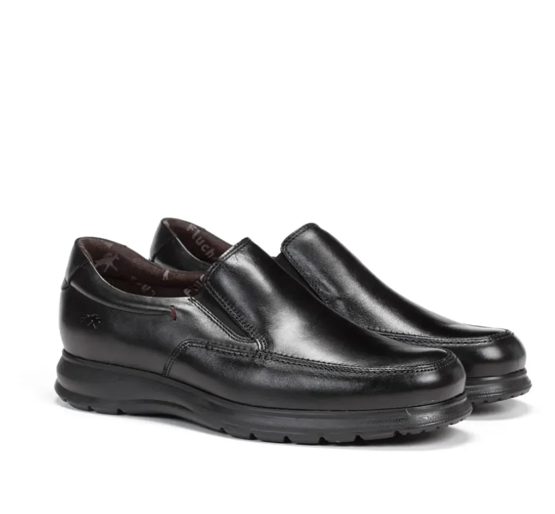 Hombre Fluchos ZETA F0603 SlipOn Negro