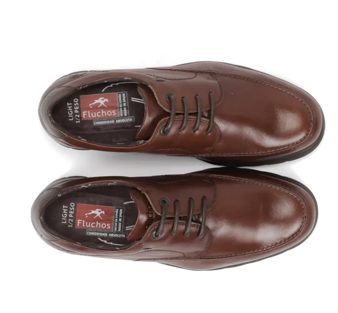 Hombre Fluchos ZETA F0602 Zapato Marrón